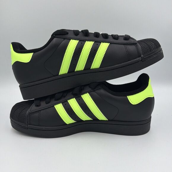 JQ3175 adidas Originals Superstar 2 Core Black Signal Green Cloud White Men\'s 8 main image 8